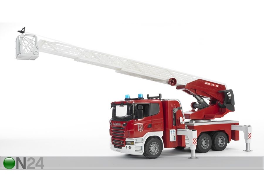Scania tuletõrje heli ja valgusega 1:16 Bruder suurendatud