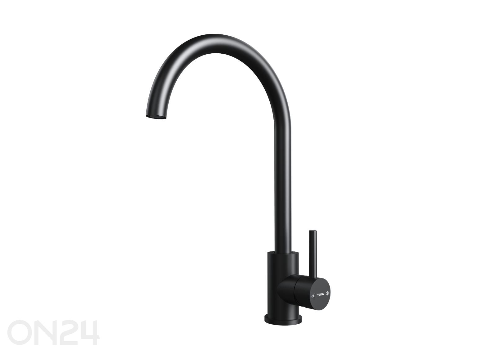 Segisti Teka UNI 9310, matt must suurendatud