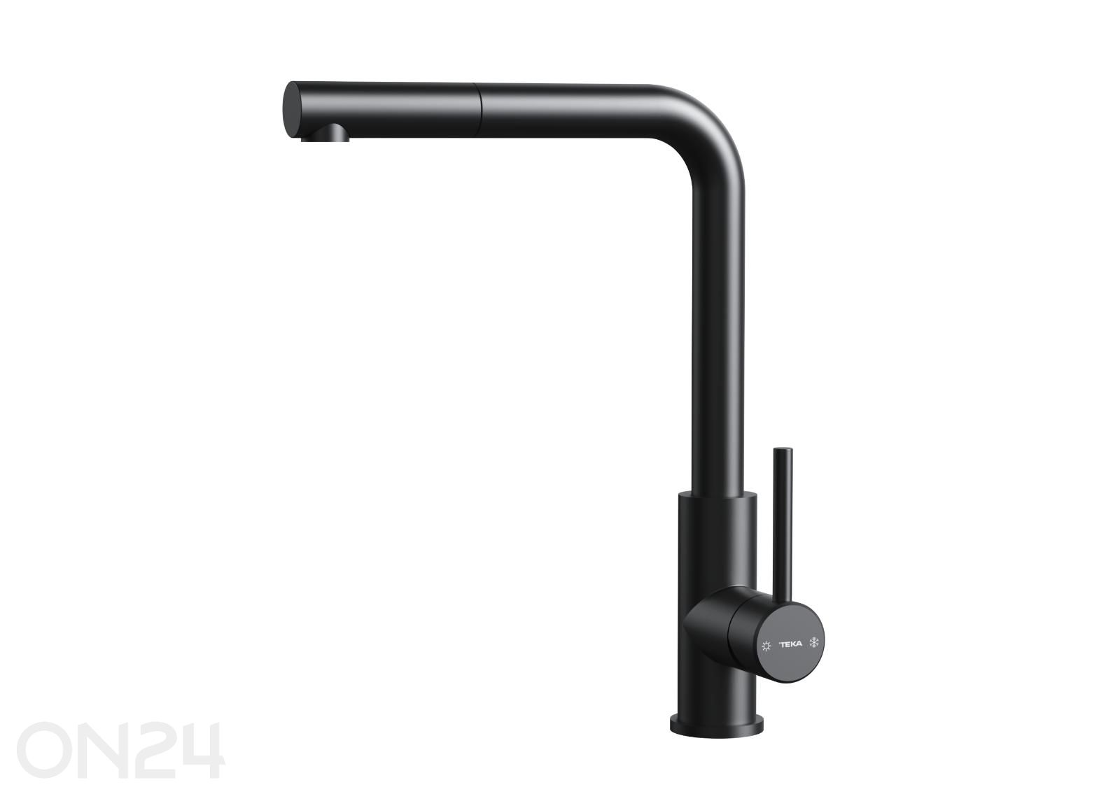 Segisti Teka UNI 9331, matt must suurendatud