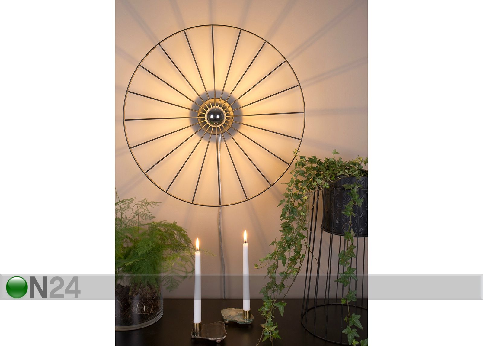 Seina-/laelamp Wheel suurendatud