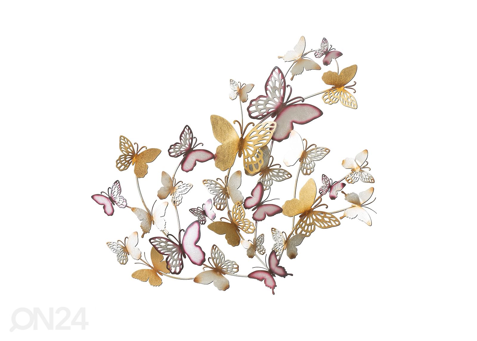 Seinadekoratsioon Butterflies 132x95,5 cm suurendatud