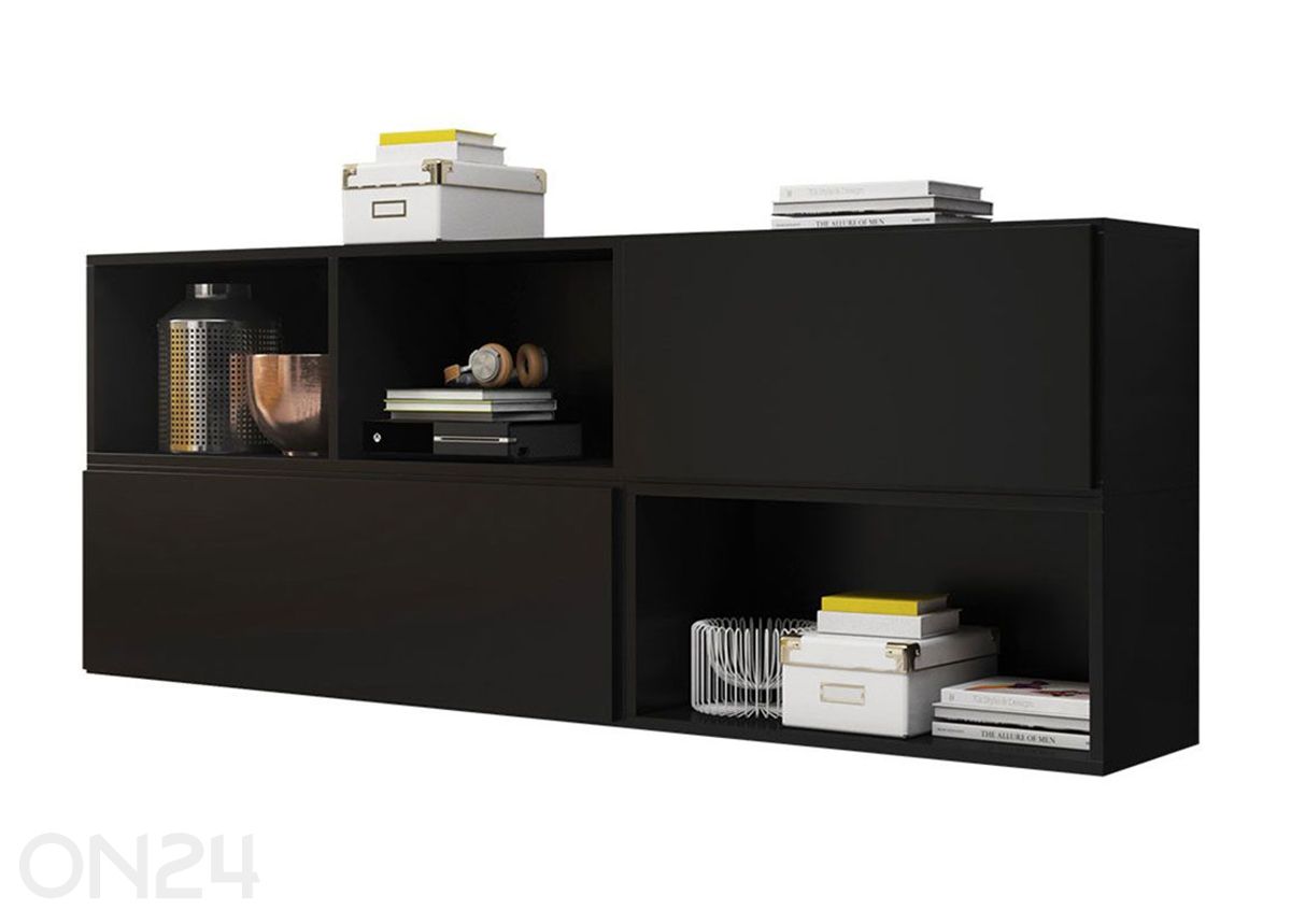 Seinakappide ja riiulite komplekt suurendatud