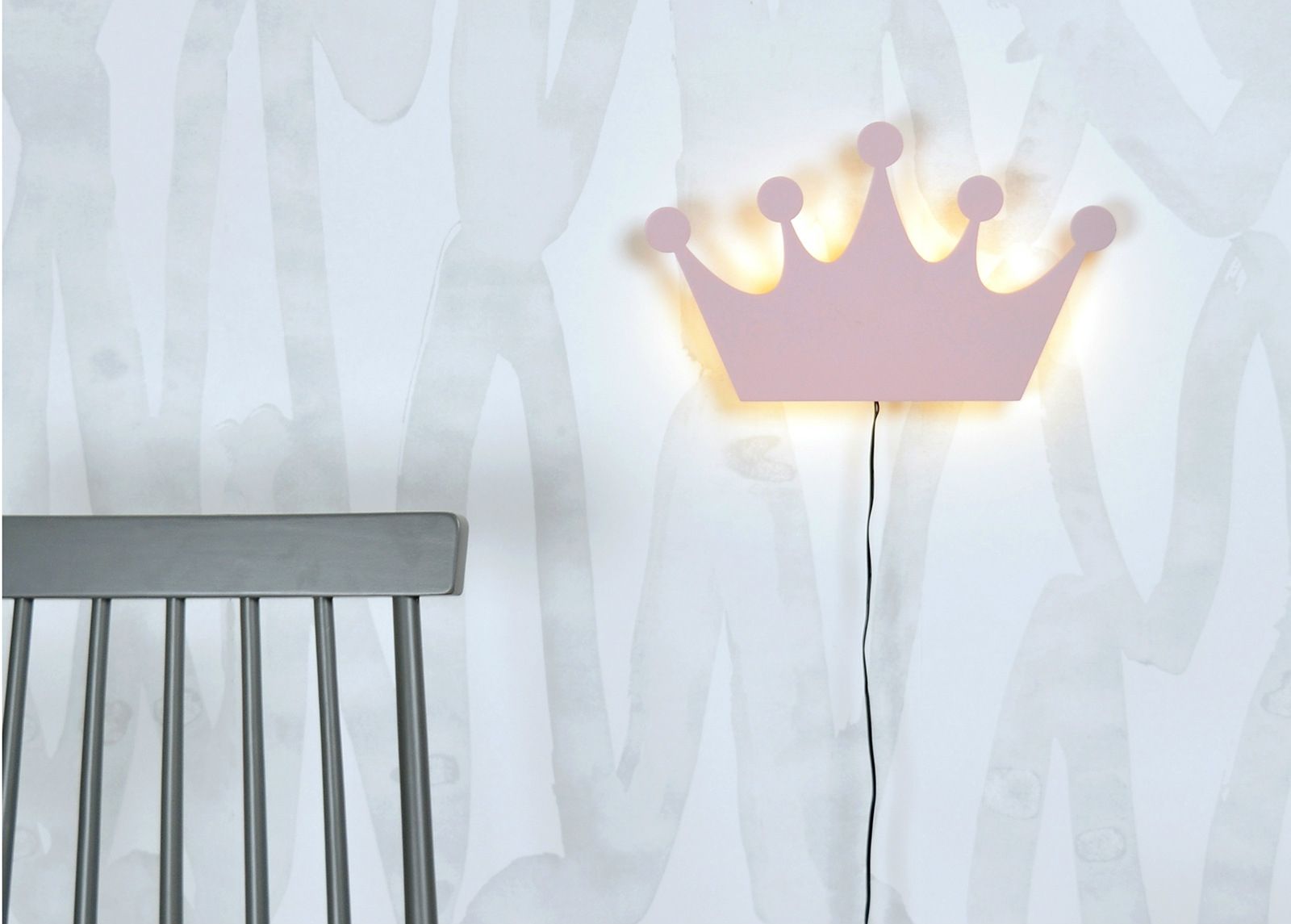Seinalamp Crown suurendatud