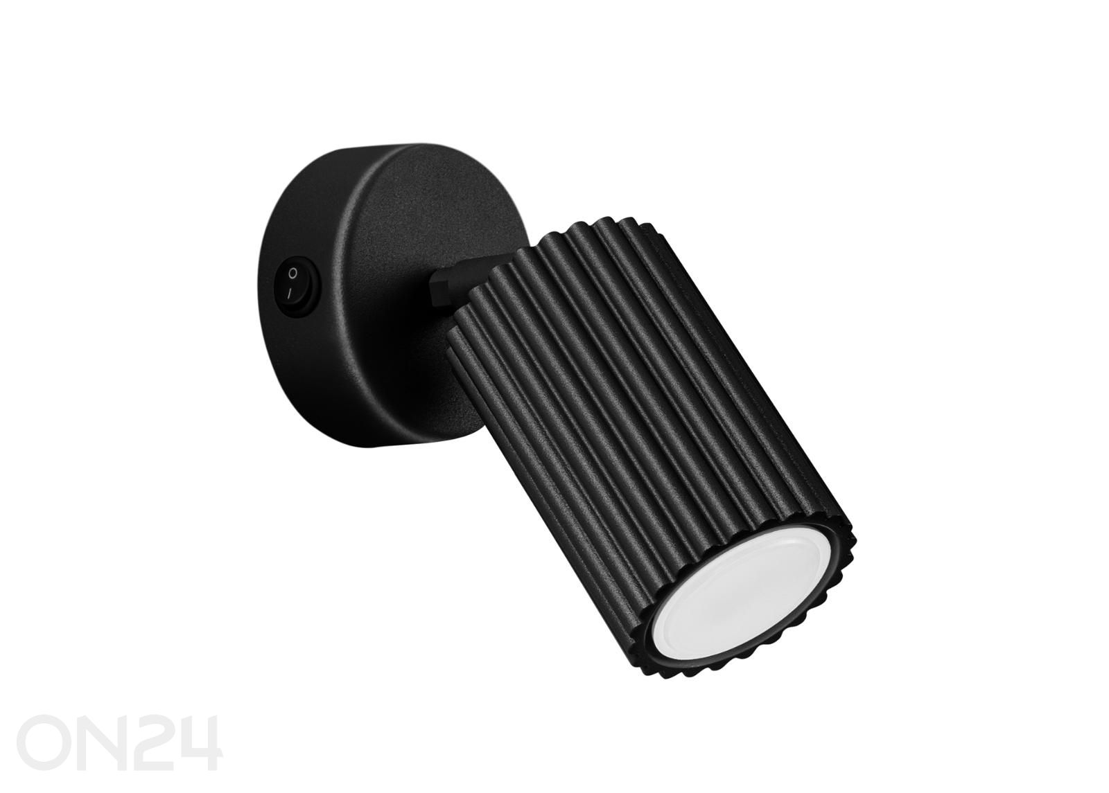 Seinalamp Karbon lülitiga suurendatud