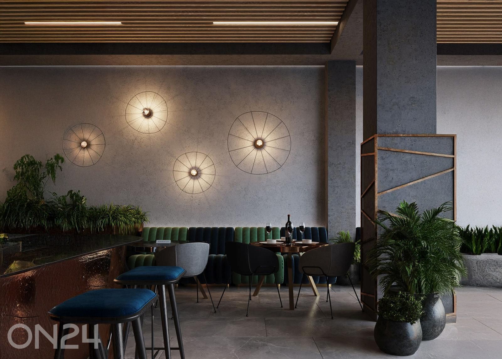 Seinalamp/ laelamp ESKOLA suurendatud