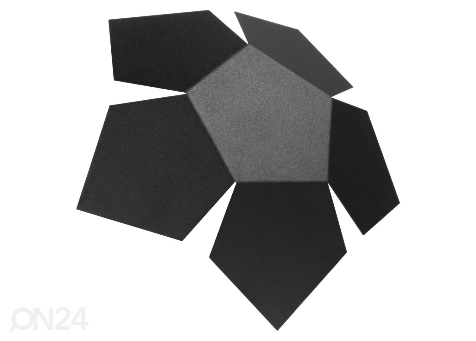 Seinalamp Penta, must suurendatud