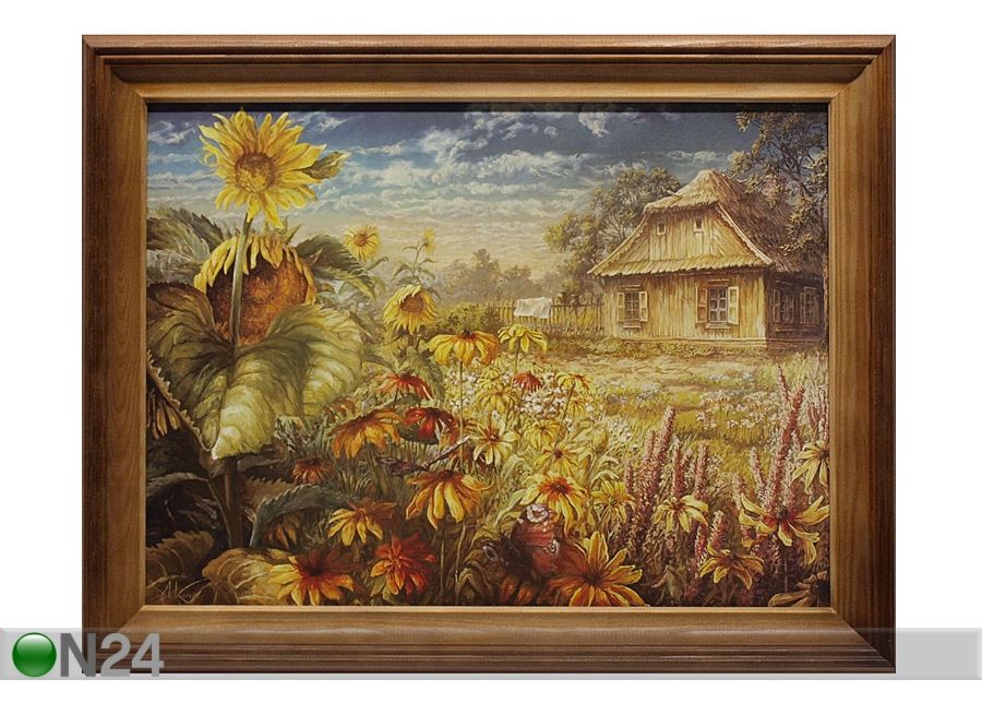 Seinamaal 36x46 cm suurendatud