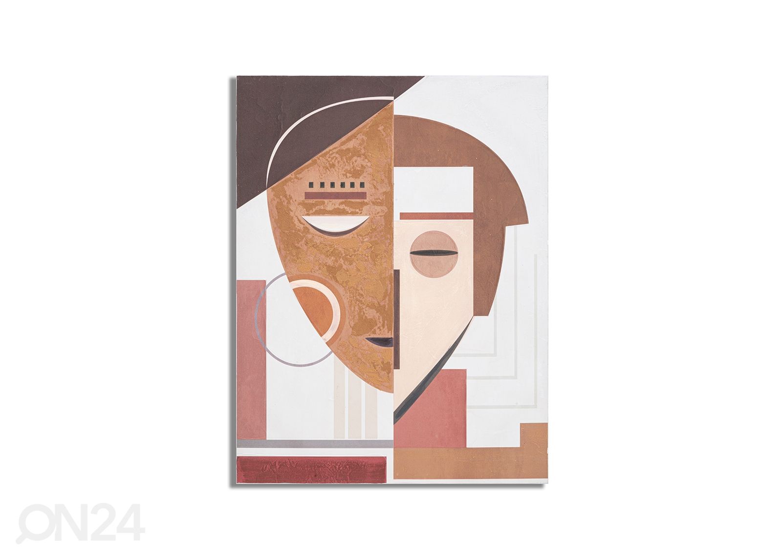 Seinamaal Ethnic Face 60x80 cm suurendatud