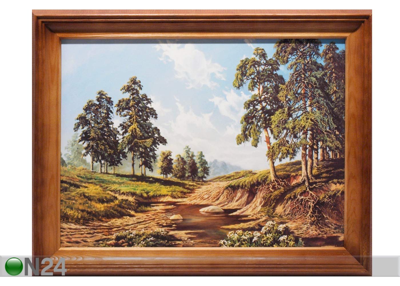 Seinamaal Mets 36x46 cm suurendatud