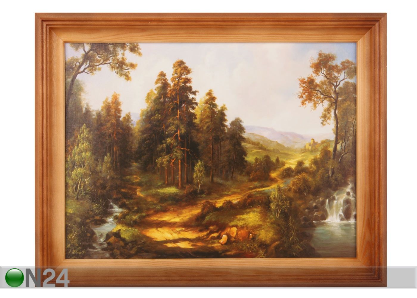 Seinamaal Mets 36x46 cm suurendatud