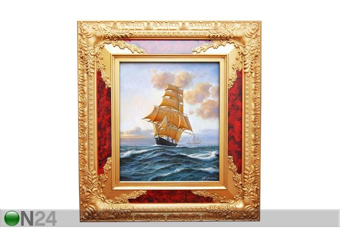 Seinamaal Tee Klipper 102x92 cm suurendatud