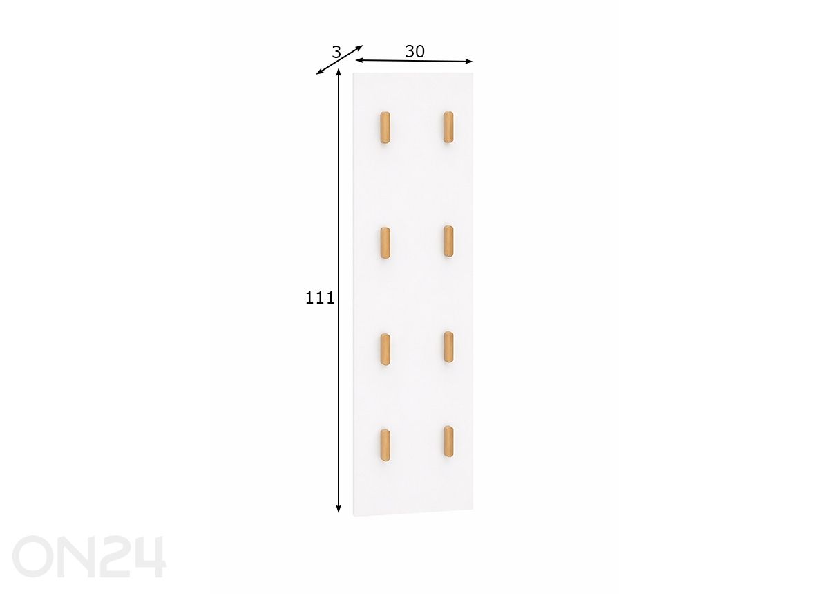 Seinanagi Bjarne suurendatud mõõdud