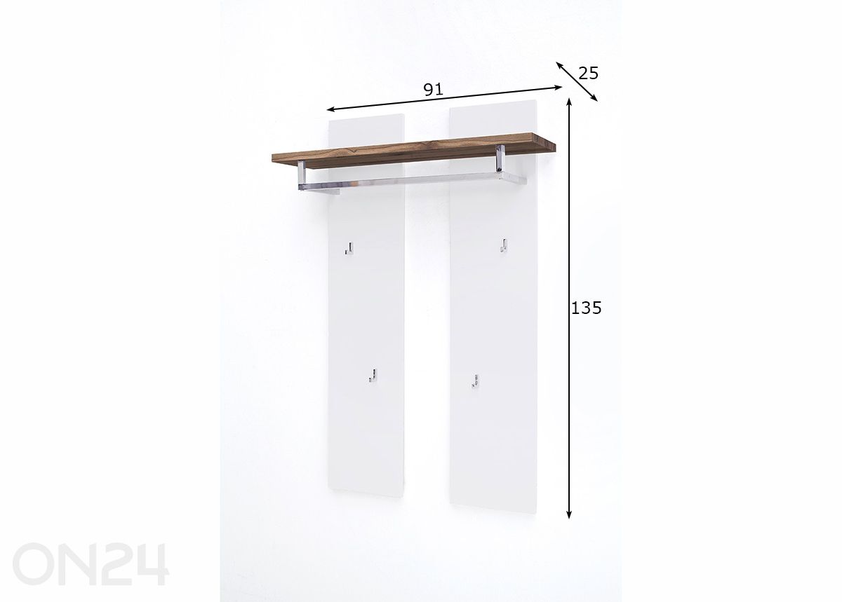 Seinanagi Romina suurendatud mõõdud