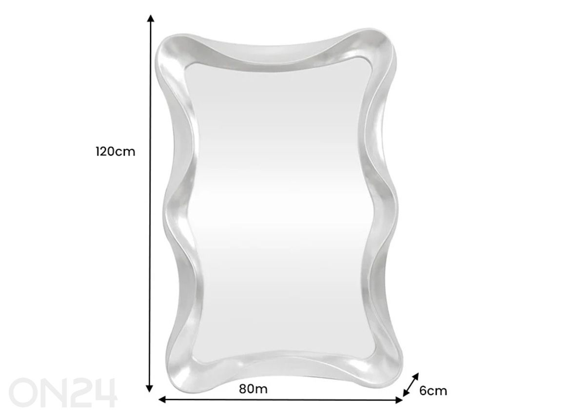 Seinapeegel Alice suurendatud mõõdud