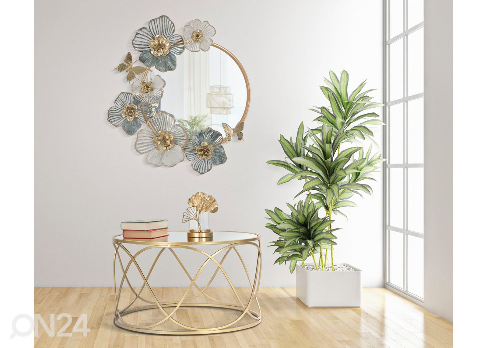 Seinapeegel Amy 63x70.5 cm, kuld suurendatud