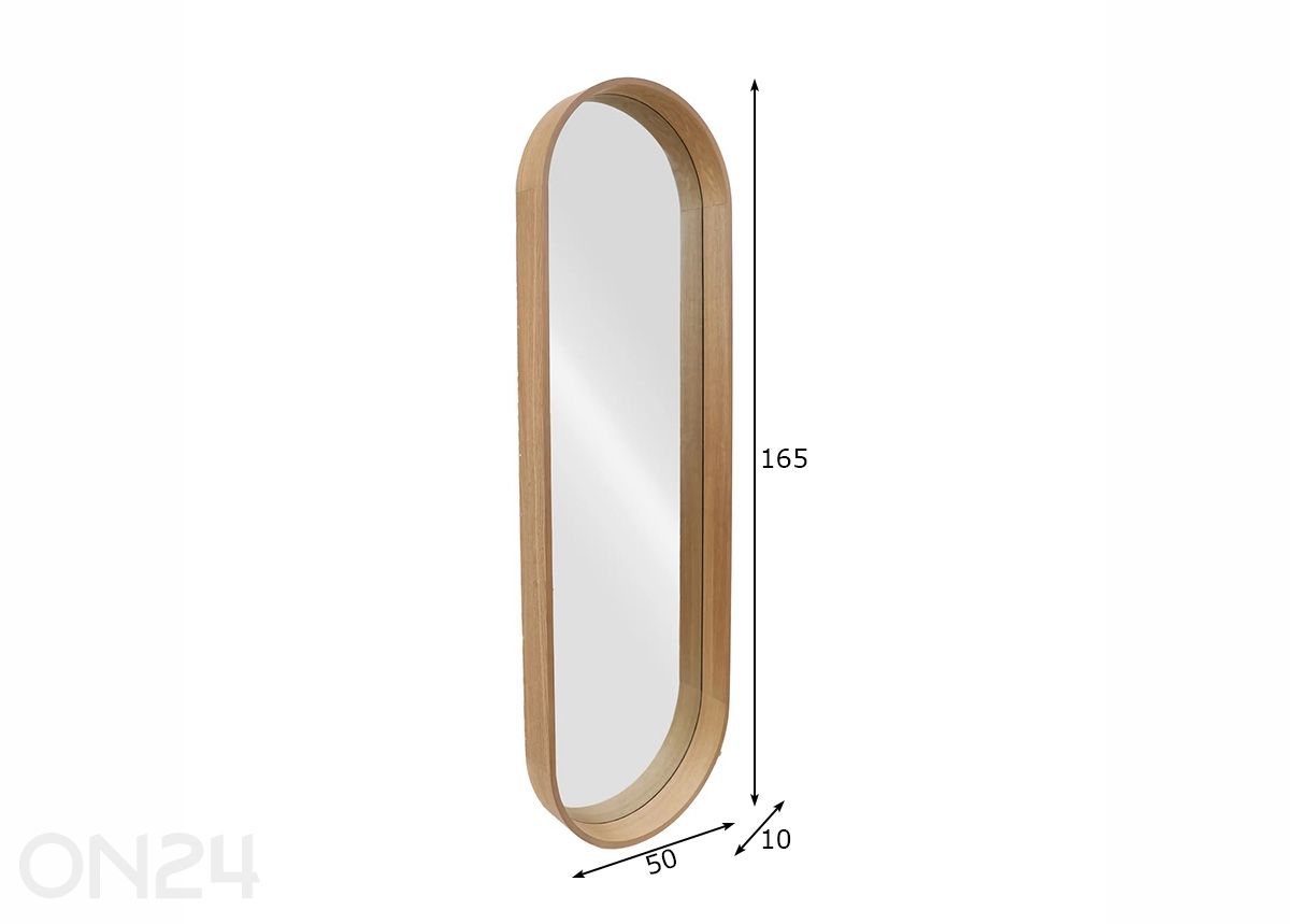 Seinapeegel Portrait suurendatud
