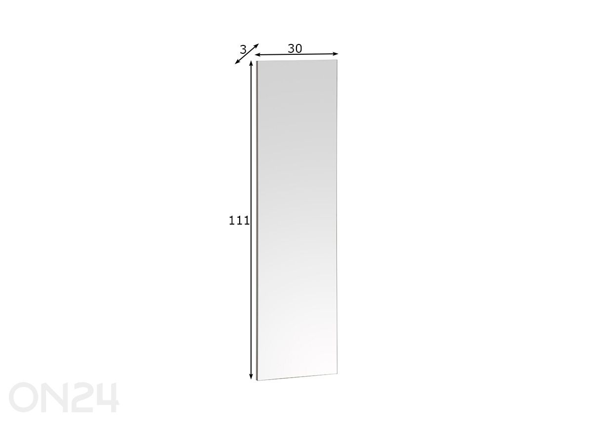 Seinapeegel Ryker suurendatud mõõdud