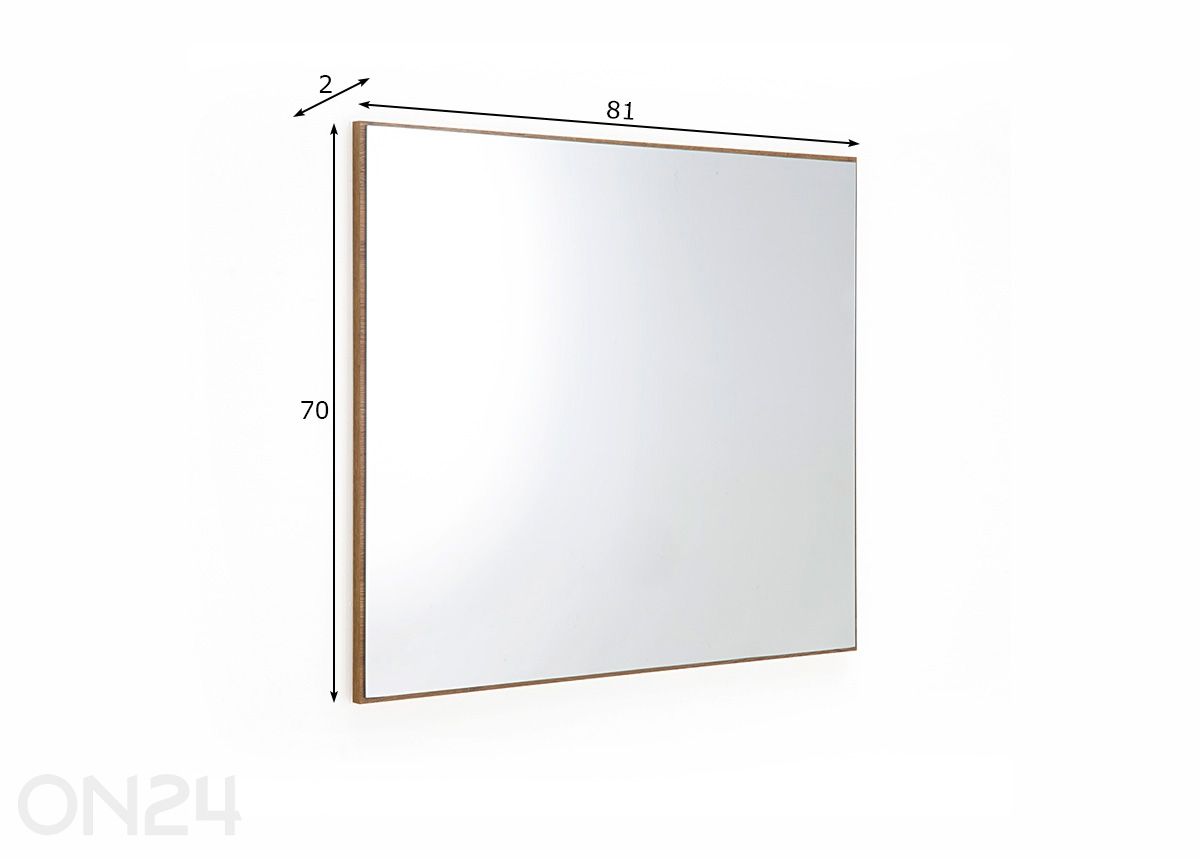 Seinapeegel Toledo suurendatud mõõdud