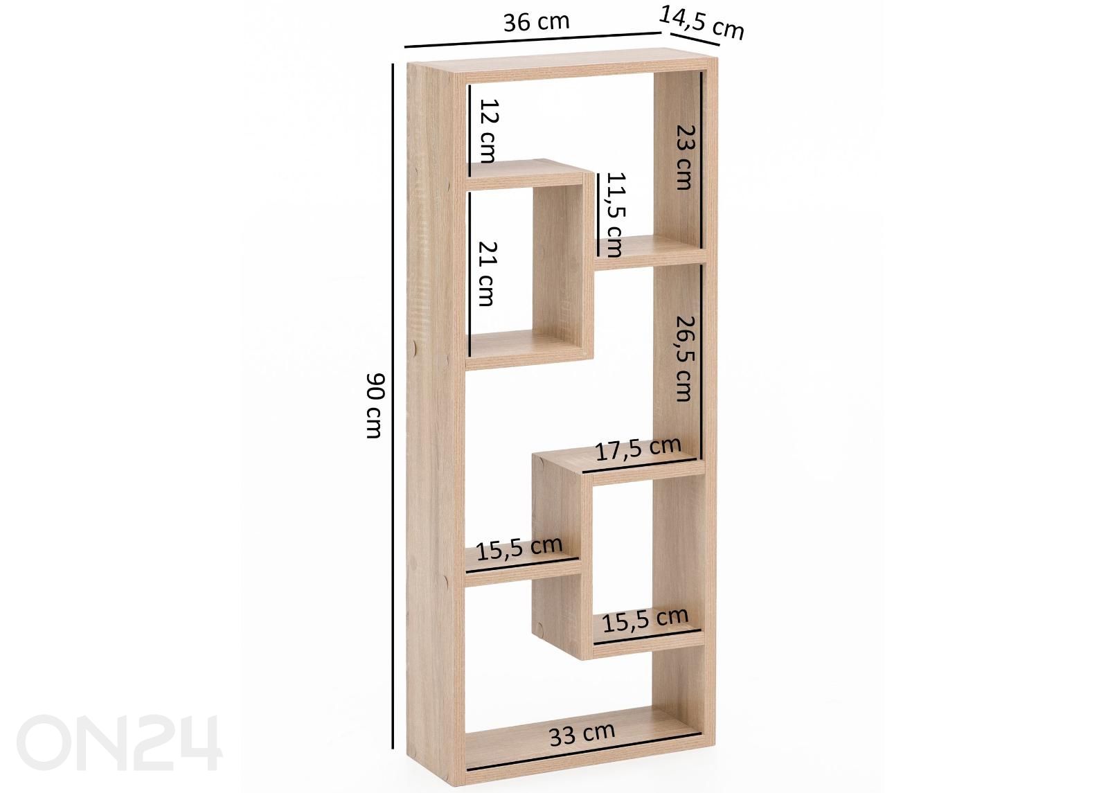Seinariiul 36x90 cm suurendatud mõõdud