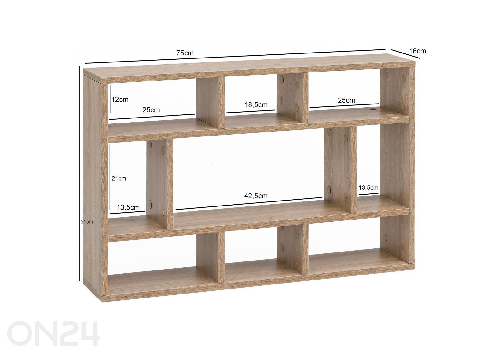 Seinariiul 51x75 cm suurendatud mõõdud