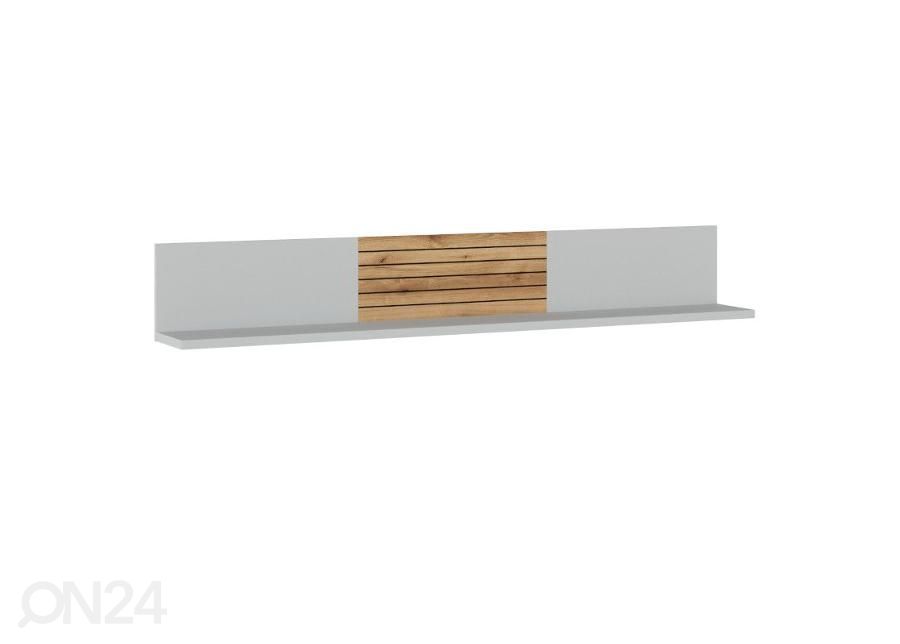 Seinariiul Alverno 160 cm, helehall/tamm suurendatud