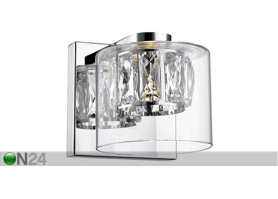 Seinavalgusti Gem Chrome LED suurendatud