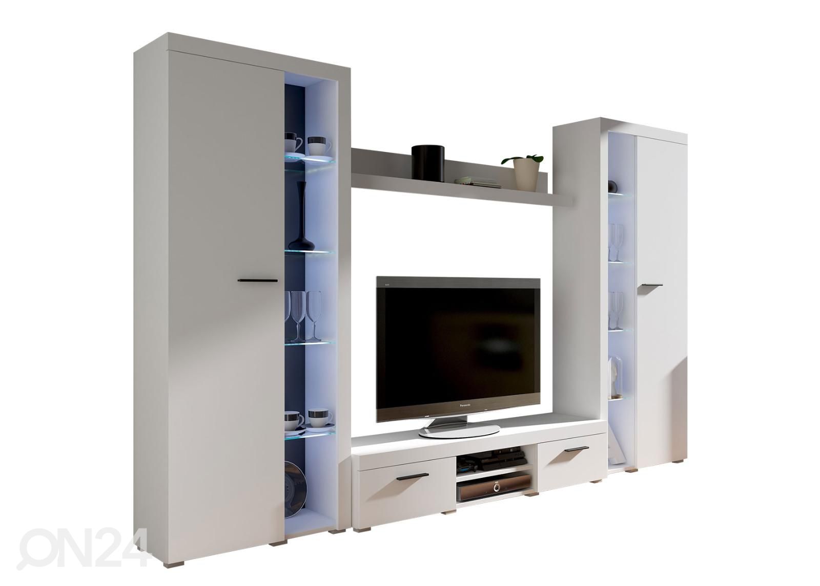 Sektsioon 300 cm + valge LED valgustus suurendatud