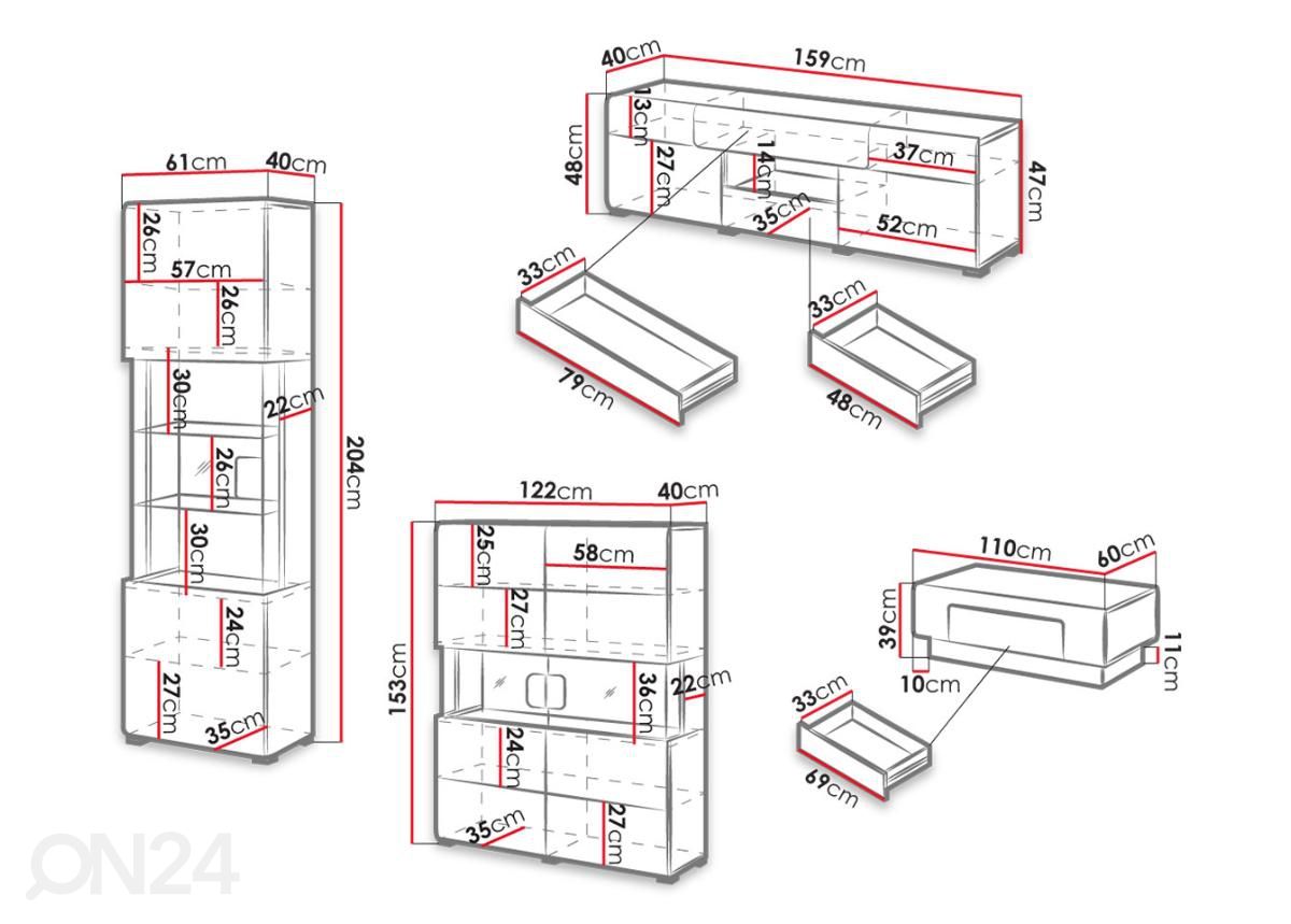Sektsioon suurendatud mõõdud
