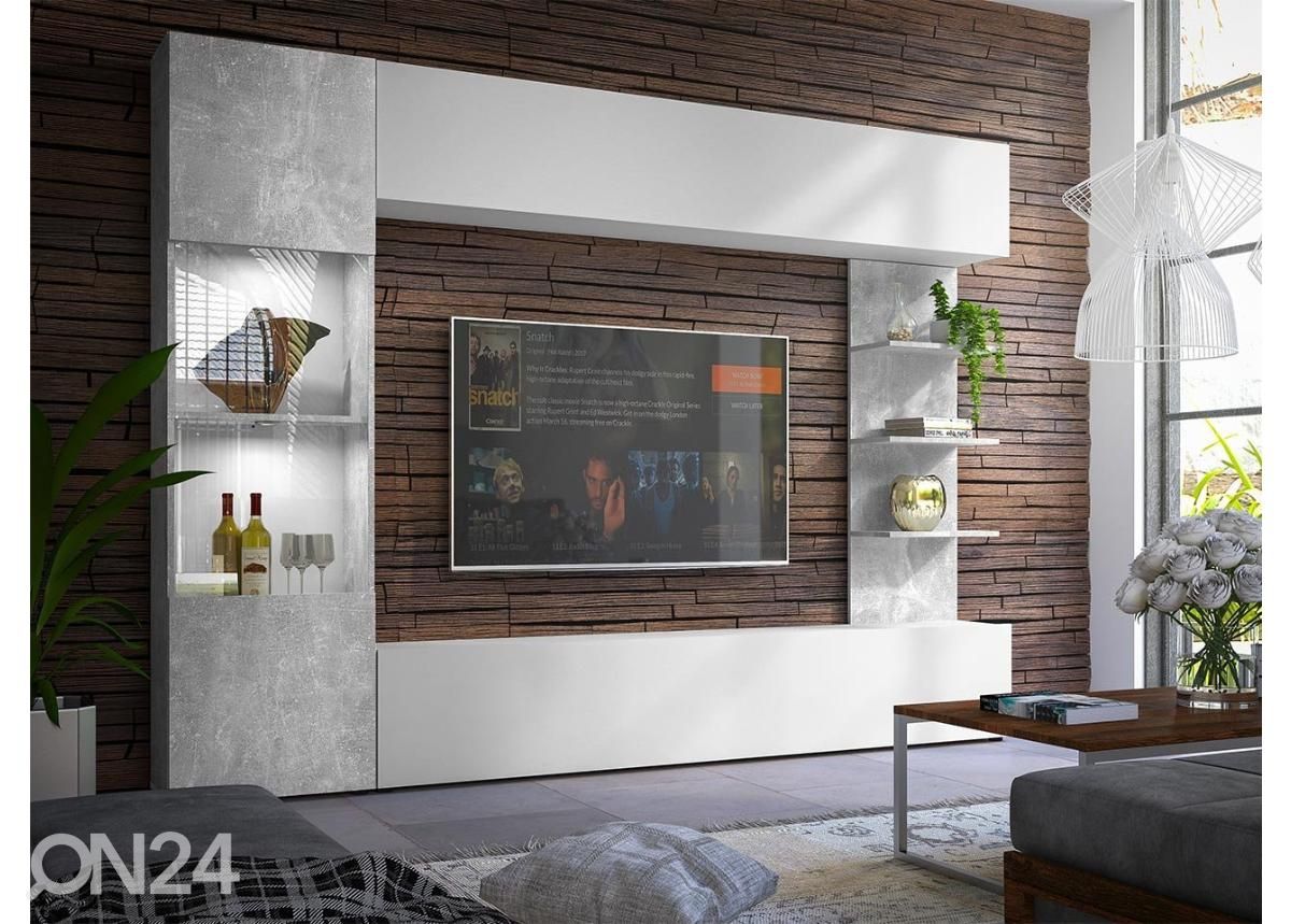Sektsioon Lazando + LED valgustus suurendatud