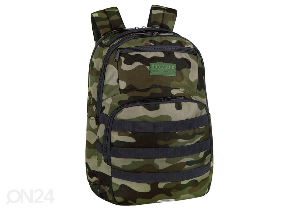 Seljakott CoolPack Army Camo Classic 27 L suurendatud