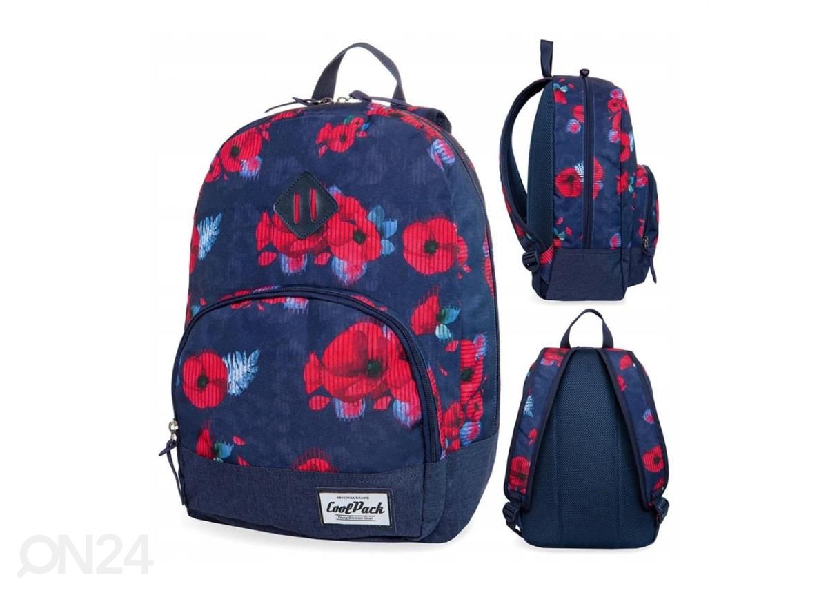Seljakott CoolPack Classic / Red Poppy suurendatud
