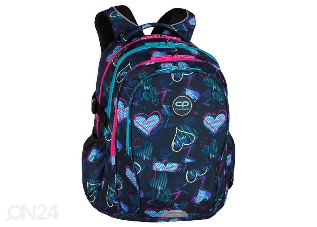 Seljakott CoolPack Factor Deep Love 29 L suurendatud