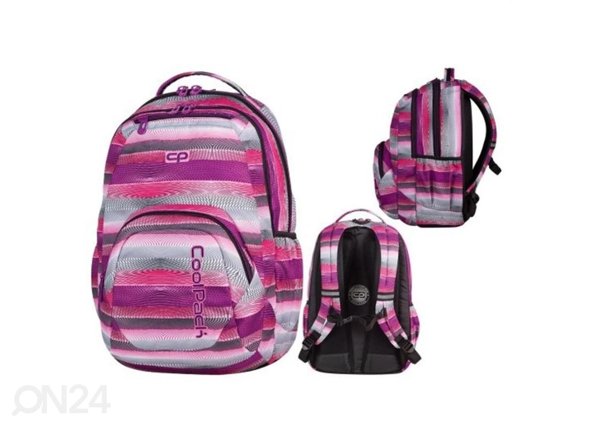 Seljakott CoolPack Smash Purple Twist suurendatud
