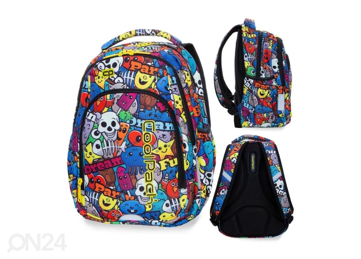 Seljakott CoolPack Strike S Cartoon suurendatud