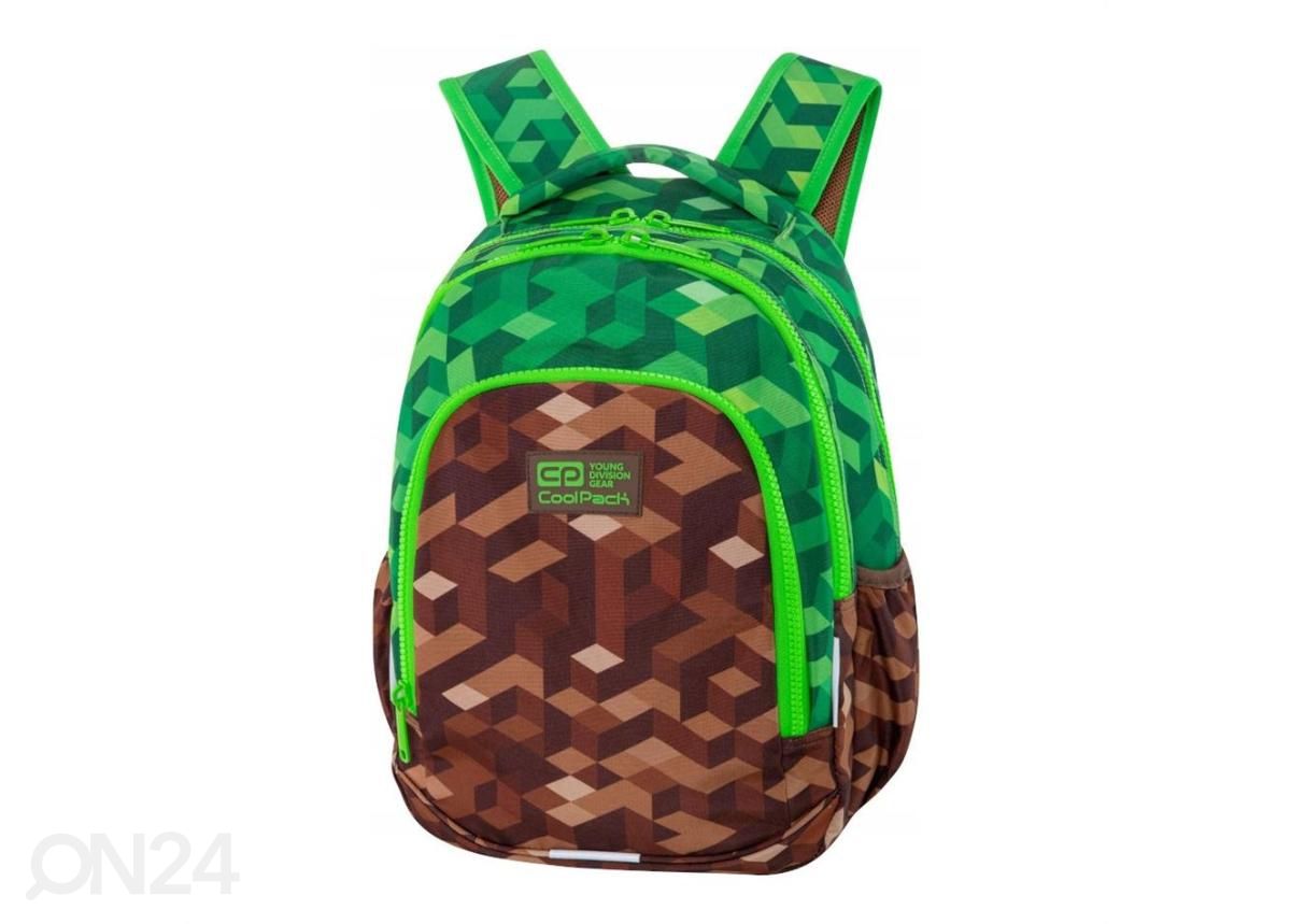 Seljakott CoolPack Turtle City Jungle 25 L suurendatud