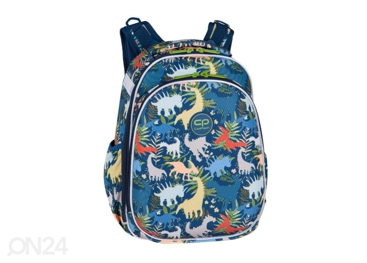 Seljakott CoolPack Turtle Dino Park 25 L suurendatud
