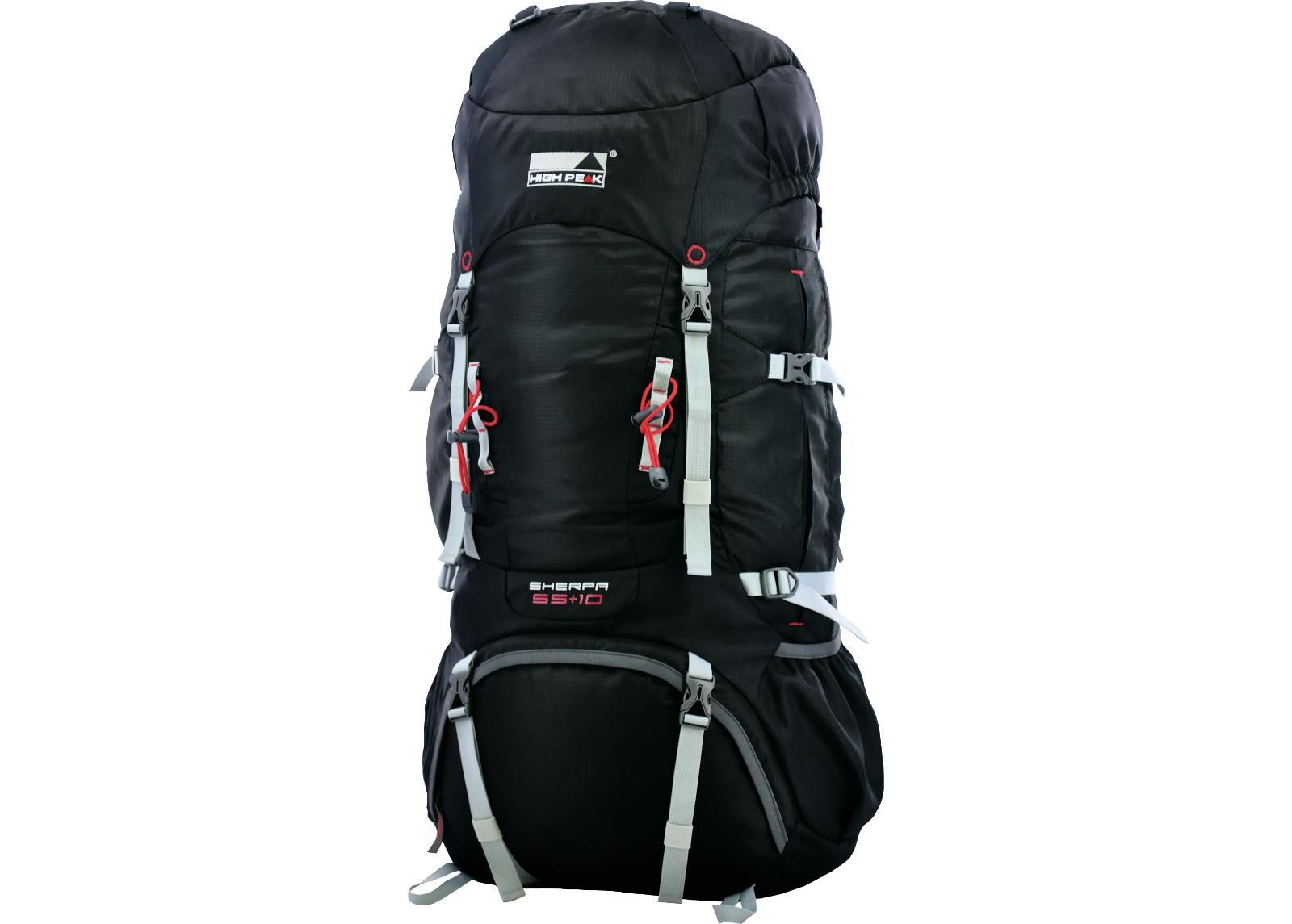 Seljakott sherpa 65+10 must High Peak suurendatud