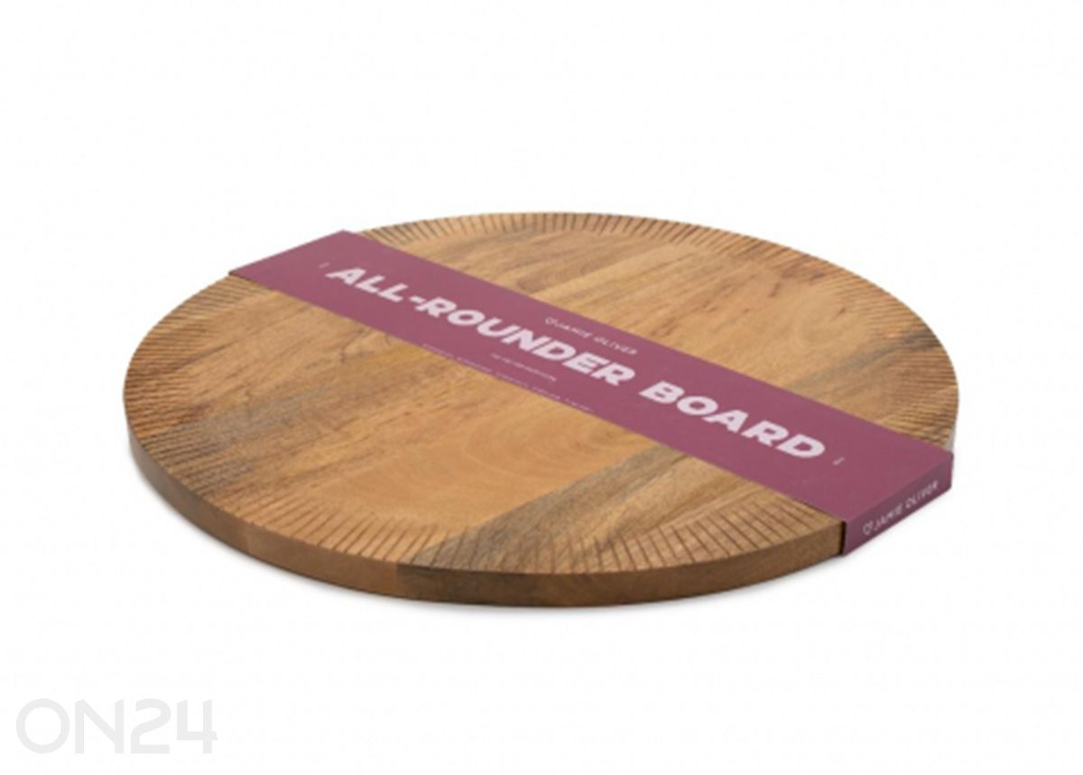 Serveerimisalus Jamie Oliver Big love all-rounder board Ø 48 cm suurendatud