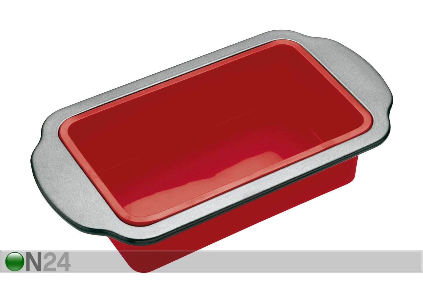Silikoonvorm metallservaga 23x13 cm suurendatud