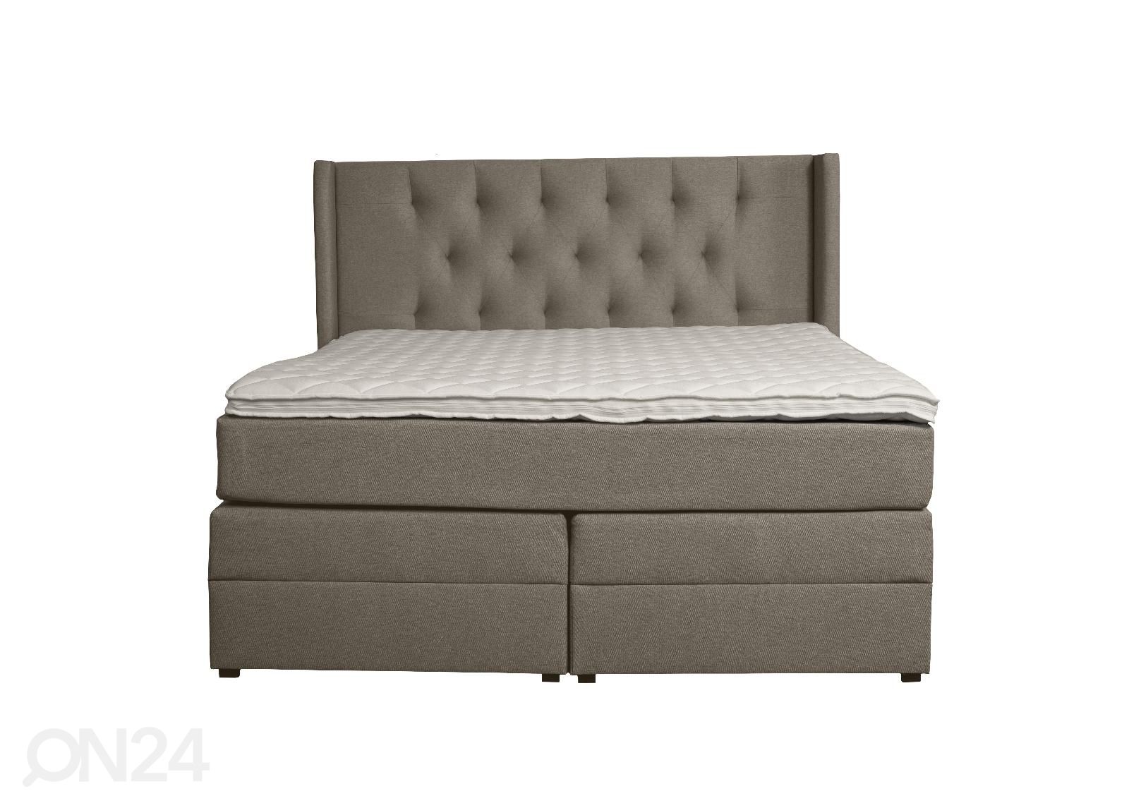 Sime Beds kontinentaalvoodi Sanna sahtlitega 200x200cm suurendatud