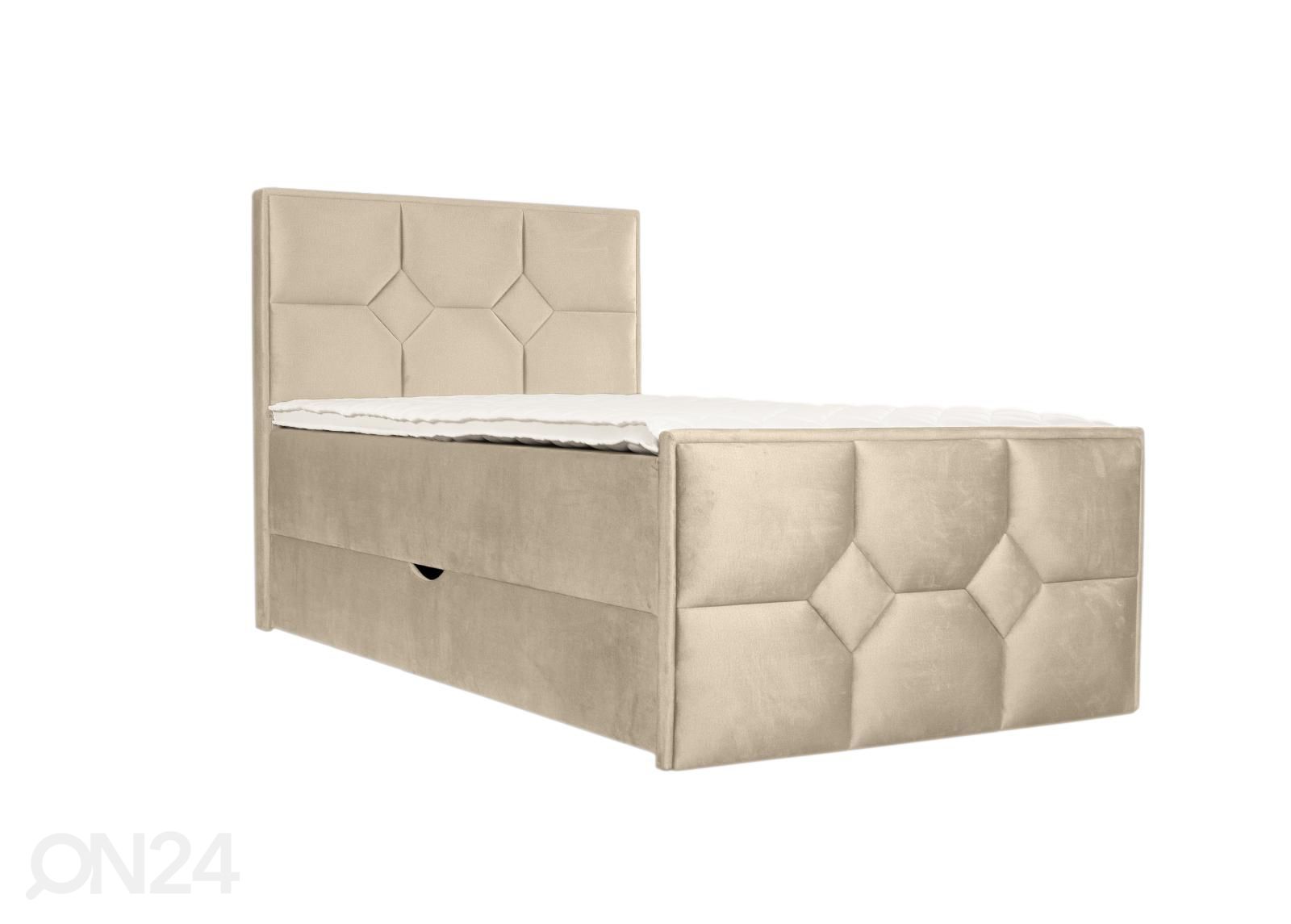 Sime Beds pesukastiga kontinentaalvoodi Helena Mosaiik 120x200cm suurendatud