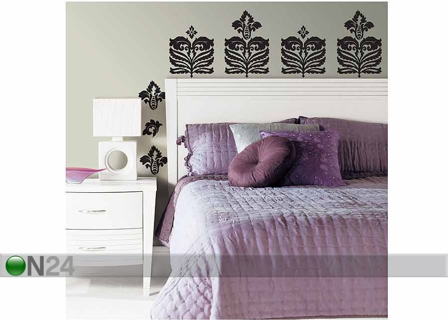 Sisustuskleebis Black Decor suurendatud