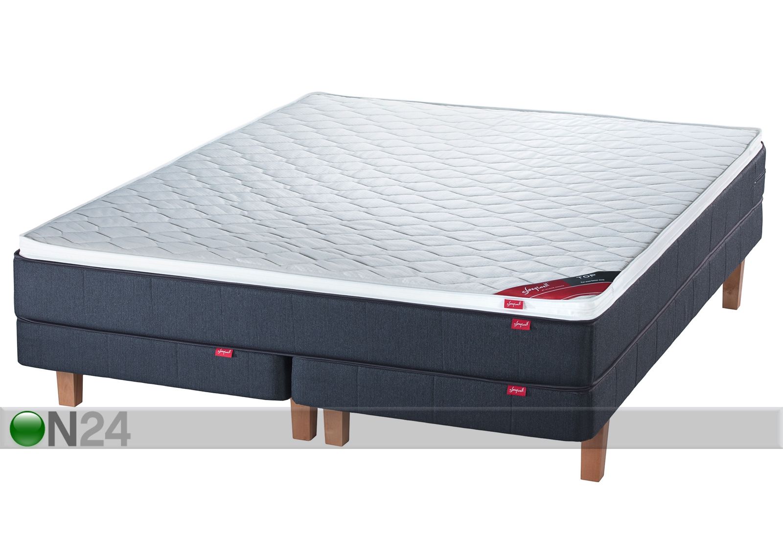 Sleepwell Blue Continental voodi 160x200 cm suurendatud