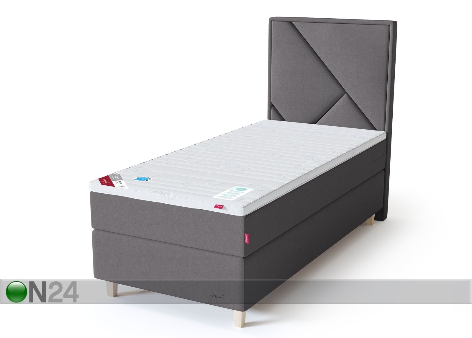 Sleepwell RED kontinentaalvoodi jäik 120x200 cm suurendatud