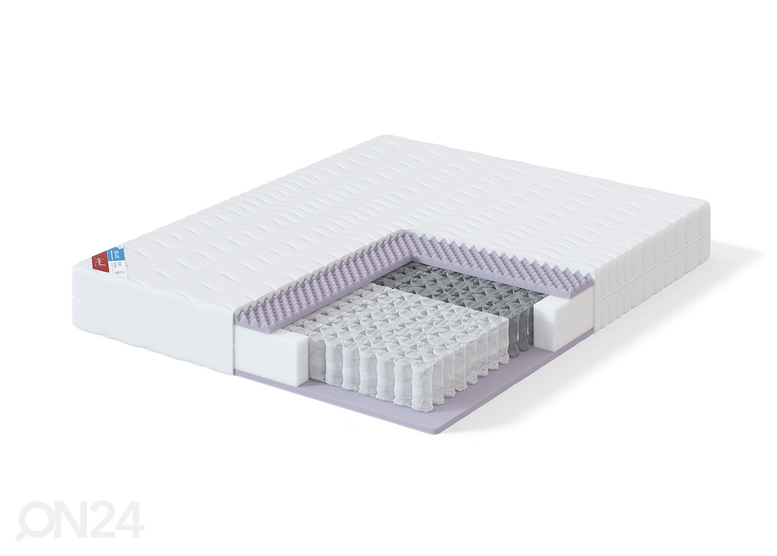 Sleepwell vedrumadrats BLUE POCKET PLUS 180x200 cm suurendatud