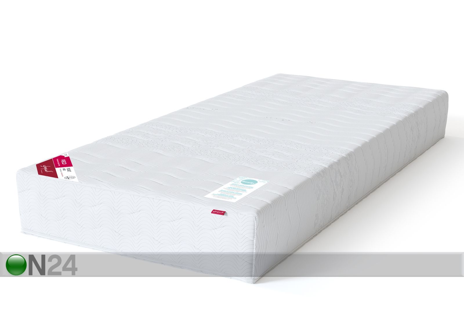 Sleepwell vedrumadrats RED Pocket pehme 80x200 cm suurendatud