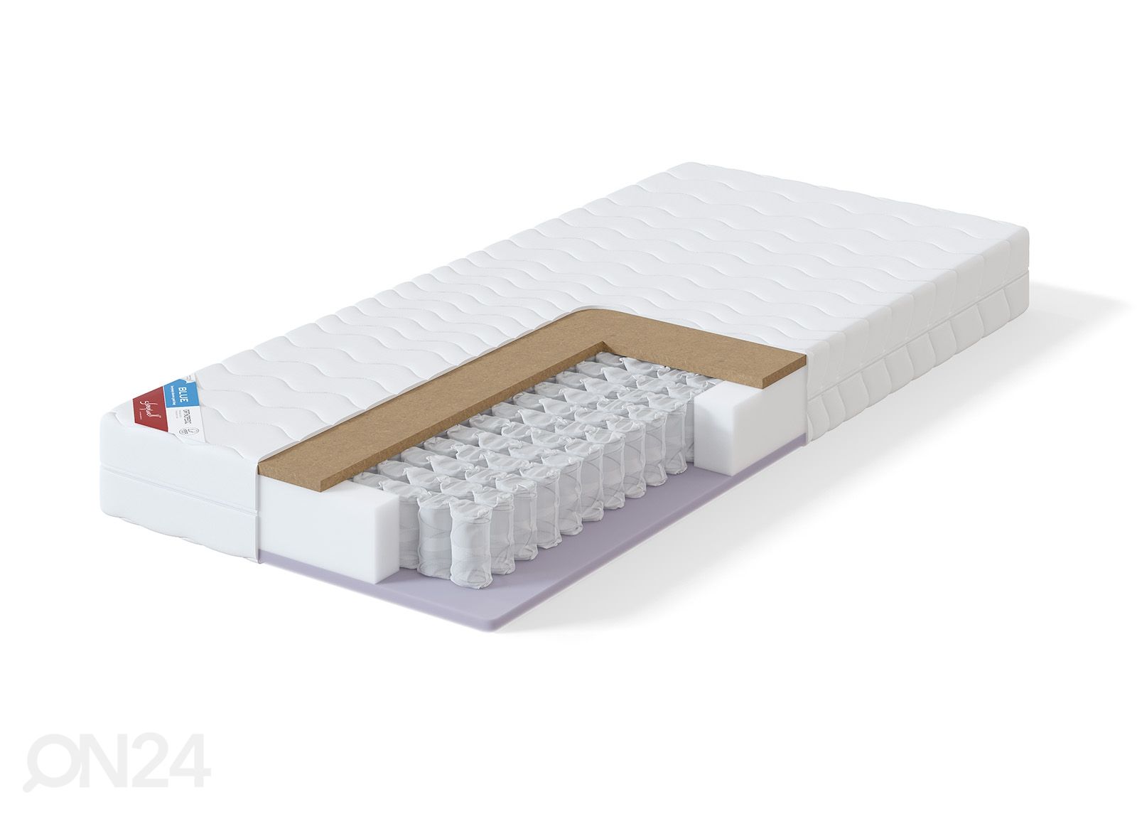 Sleepwell verdumadrats BLUE ORTHOPEDIC 80x200 cm suurendatud