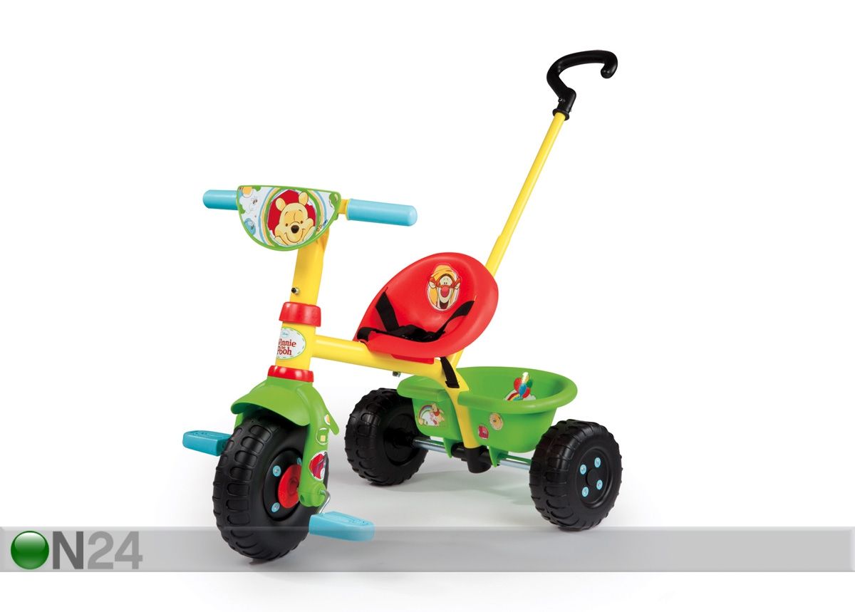 Smoby kolmerattaline jalgratas Winnie Puhh suurendatud