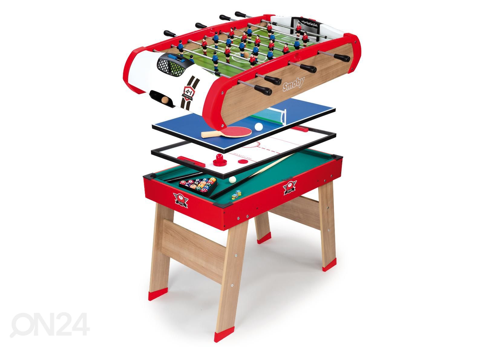 Smoby Mängulaud 4 in 1 suurendatud