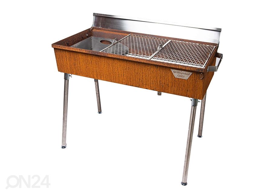 Söegrill GrillSymbol Chef XXL suurendatud